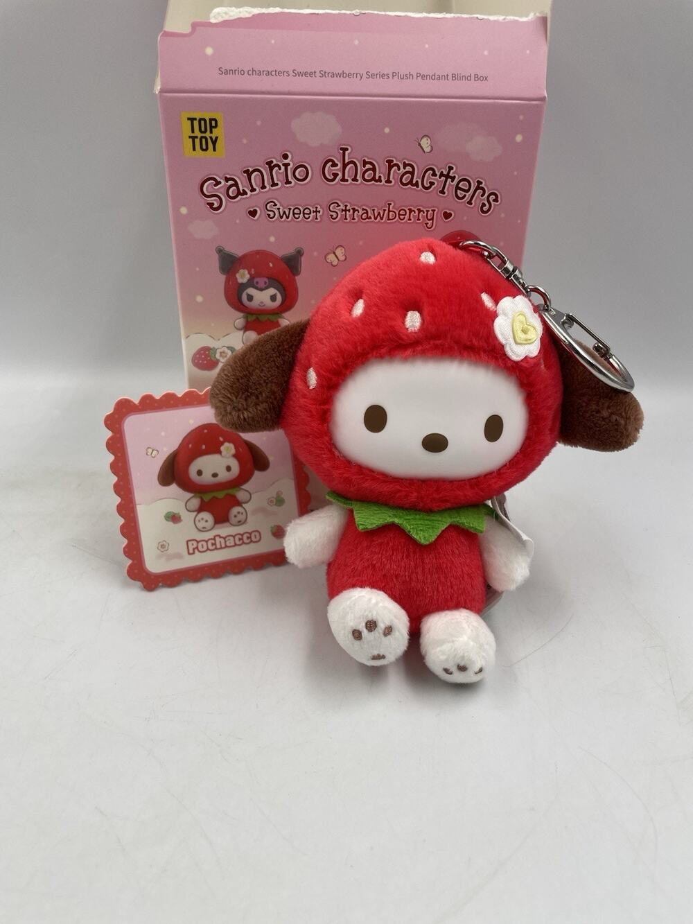 TOP TOY Sanrio Characters Sweet Strawberry Pochacco Blind Box Confirmed